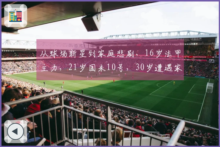 从球场新星到家庭悲剧，16岁法甲主力，21岁国米10号，30岁遭遇家暴